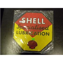 Tin Sign - Shell SPecialized Lubrication