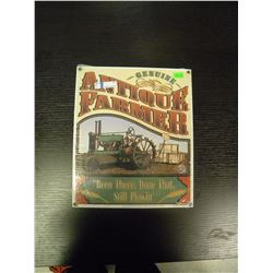 Porcelain Over Steel - Antique Farmer