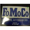 Image 1 : Tin Sign - FoMoCo Genuine Accessories