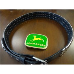 John Deere Belt Buckle. Belt of choice