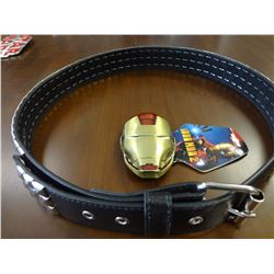 Iron Man Belt Buckle. Belt of choice
