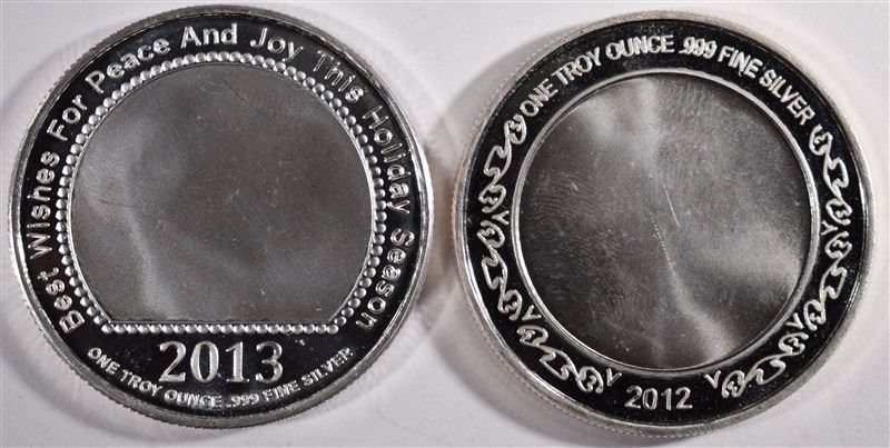 CLASS OF 2012 & 2013 CHRISTMAS SILVER ROUNDS