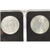 Image 2 : 1888-P MORGAN & 1934-P PEACE SILVER DOLLARS
