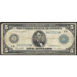 1914 $5 Federal Reserve Note