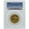 Image 1 : 1897 $10 Liberty Head Eagle Gold Coin PCGS MS63