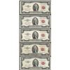 Image 1 : Lot of (5) 1953 $2 Legal Tender Notes