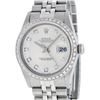 Image 1 : Rolex Stainless Steel 1.00ctw Diamond Datejust Mens Wristwatch