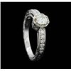 Image 4 : 18K White Gold 0.60 ctw. Diamond Wedding Ring