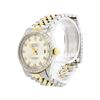 Image 2 : Men's Two-Tone Rolex Datejust Watch with Diamond Dial & Bezel