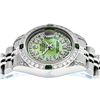 Image 9 : Rolex Stainless Steel Emerald and Diamond Datejust Ladies Wristwatch