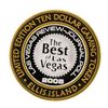 Image 1 : .999 Silver Ellis Island Casino & Brewery Las Vegas $10 Limited Edition Gaming T