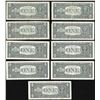 Image 2 : Lot of (9) 2003-2006 $1 Federal Reserve STAR Notes