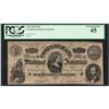 Image 1 : 1864 $100 Confederate States of America Note T-65 PCGS Extremely Fine 45