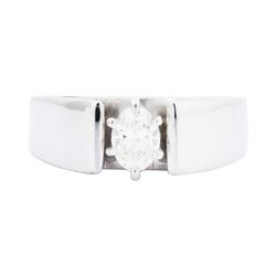 14KT White Gold 0.51ct Diamond Ring