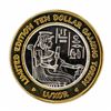 Image 1 : .999 Silver Luxor Las Vegas Nevada $10 Casino Limited Edition Gaming Token