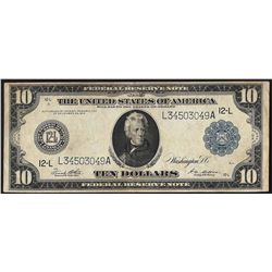 1914 $10 Federal Reserve Note