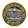 Image 2 : .999 Silver Golden Nugget Las Vegas $10 Casino Limited Edition Gaming Token