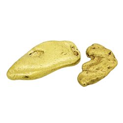 Lot of (2) Alaskan Gold Nuggets 10.17 Grams