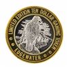 Image 1 : .999 Silver Edgewater Hotel & Casino Laughlin, NV $10 Limited Edition Gaming Tok