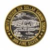 Image 2 : .999 Silver Edgewater Hotel & Casino Laughlin, NV $10 Limited Edition Gaming Tok