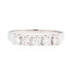 14KT White Gold 0.35ctw Diamond Ring