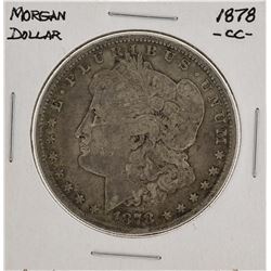 1878-CC $1 Morgan Silver Dollar Coin