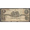 Image 1 : 1861 $5 Confederate States of America Note