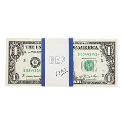 Lot of (23) Consecutive 1981A $1 Federal Reserve Star Notes Choice Uncirculated