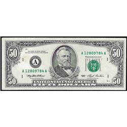 1993 $50 Federal Reserve Note