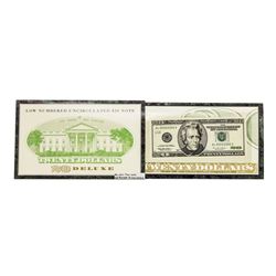 1996 $20 Federal Reserve Note LOW SERIAL Number