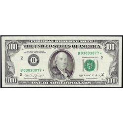 1990 $100 Federal Reserve STAR Note