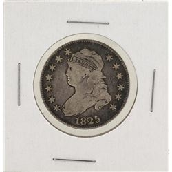 1825/3 Capped Bust Quarter Silver Coin