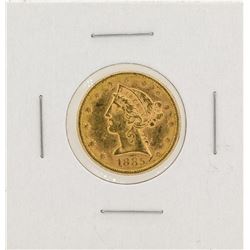 1885-S $5 Liberty Head Half Eagle Gold Coin