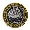 Image 2 : .999 Silver Rio Suite Hotel & Casino $10 Casino Limited Edition Gaming Token