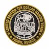 Image 2 : .999 Silver Buffalo Bills Resort & Casino Primm, NV $10 Limited Edition Gaming T