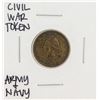 Image 1 : 1863 Civil War Token Army & Navy