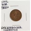Image 1 : Civil War Token Knicker Bocker 1 Cent