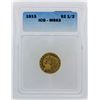 Image 1 : 1913 $2 1/2 Indian Head Quarter Eagle Gold Coin ICG MS63