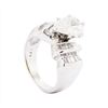 Image 3 : 14KT White Gold Ladies 3.07ctw Diamond Ring