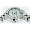 Image 3 : Rolex Ladies Stainless Steel Emerald and Diamond Datejust Wristwatch