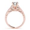 Image 2 : 1.25 CTW Certified VS/SI Diamond Solitaire Ring 18K Rose Gold - REF-488M2F - 27787