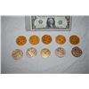 Image 1 : PIRATES OF THE CARIBBEAN LOT OF 10 SCREEN USED TREASURE COINS 40 A-GRADE