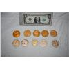 Image 1 : PIRATES OF THE CARIBBEAN LOT OF 10 SCREEN USED TREASURE COINS 20 B-GRADE