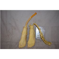 ZZ-CLEARANCE TWO LEFT FEET ON ROPES