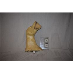 ZZ-CLEARANCE WOLF DOG HEAD SCULPTING BUST LOT OF 2