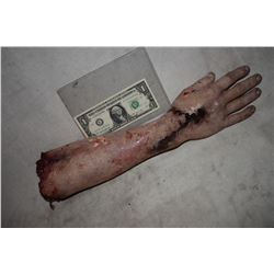 ZOMBIE CHEWED SEVERED ARM WITH HAND 2