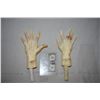 Image 1 : ZZ-CLEARANCE POSEABLE ARMATURED MATCHED PAIR OF HANDS FOR DUMMY OR MANNEQUIN DISPLAYS 3