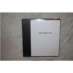 TEST MAKE UPS BTS PRODUCTION PHOTO BOOK