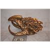 Image 1 : ALIEN CREATURE HEAD THAT LOOKS BRONZED