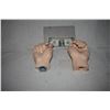 Image 1 : ZZ-CLEARANCE HANDS PAIR OF SILICONE CLENCHED TO HOLD PROPS